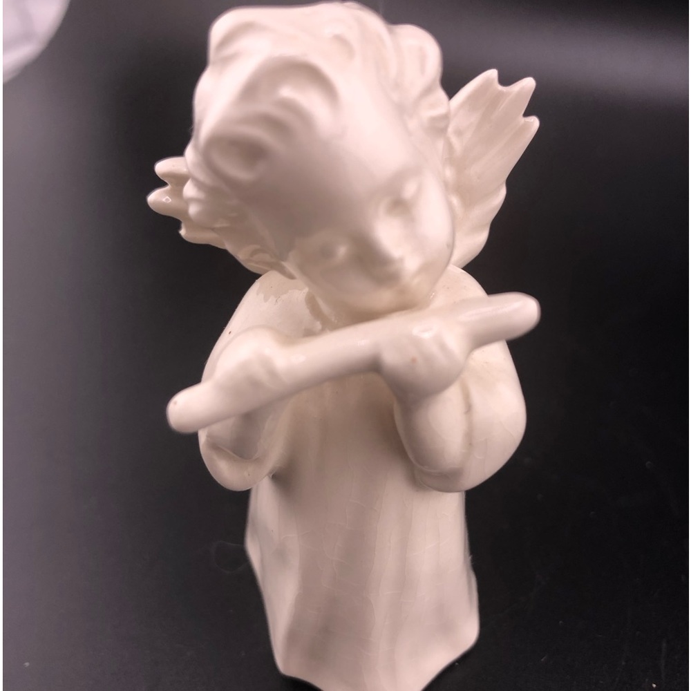 Delicate and Beautiful White Porcelain Angel